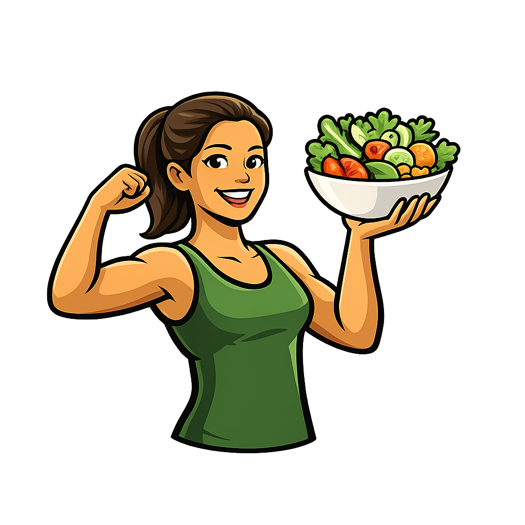 Lady Holding Salad 2